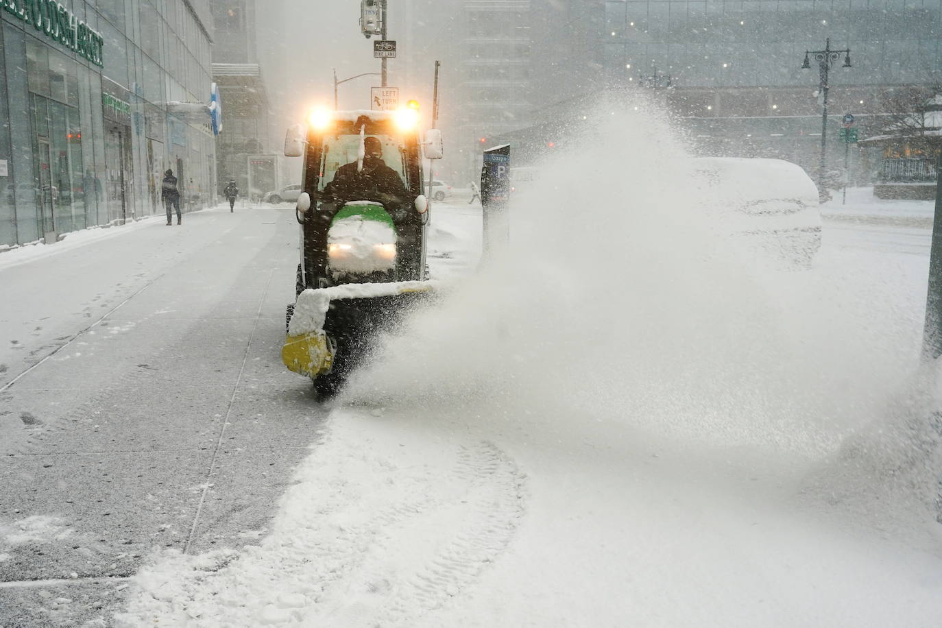 Fotos Nieve en Nueva York La Verdad
